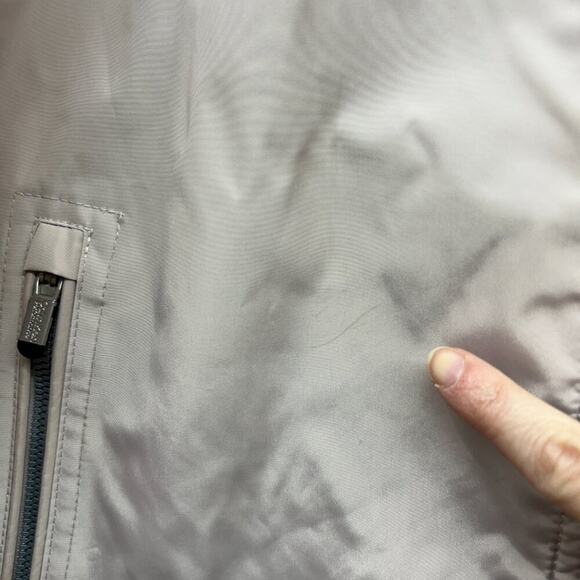 Calvin Klein Performance Pink Zip Up Hooded Lightweight Jacket Windbreaker Large - Picture 9 of 10